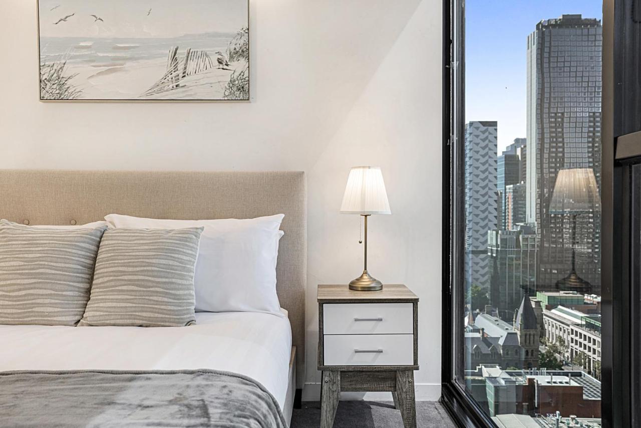 2-Bed Unit Metres From Cbd Malls, Dining & Sights Apartment เมลเบิร์น ภายนอก รูปภาพ